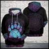 Bear Zen Pattern 3D Printed Hoodie/Zipper Hoodie