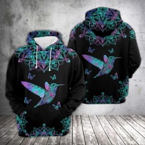 Beautiful Hummingbird 3D Printed Hoodie/Zipper Hoodie