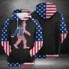 Bigfoot 3D Printed Hoodie/Zipper Hoodie