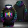 Bison 3D Printed Hoodie/Zipper Hoodie