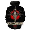 Black Sabbath 3D Printed Hoodie/Zipper Hoodie