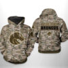 Boise State Broncos NCAA Camo Veteran 3D Printed Hoodie/Zipper Hoodie