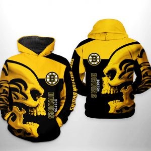 Boston Bruins Reverse Retro Hoodie 3D Powerful Punisher Skull Gift -  Personalized Gifts: Family, Sports, Occasions, Trending