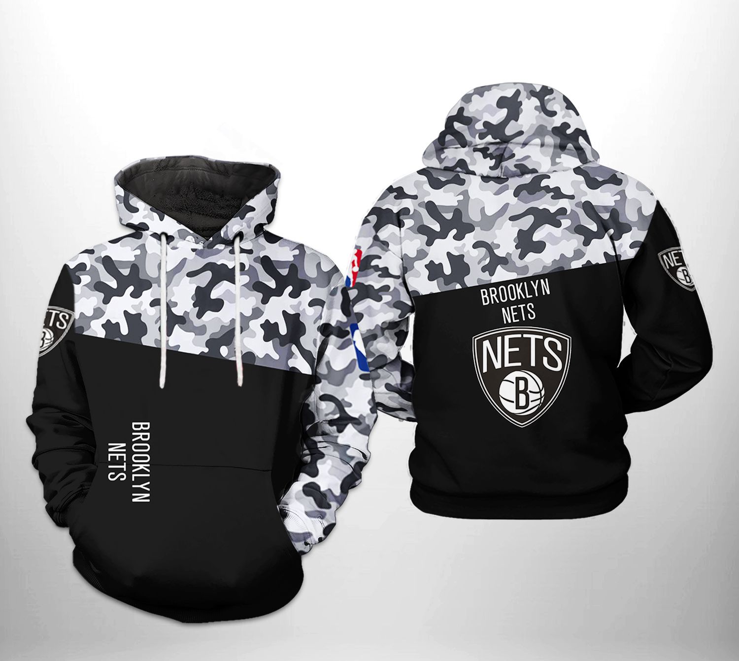 Mickey Brooklyn Nets Hoodie 