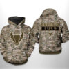 Buffalo Bulls NCAA Camo Veteran 3D Printed Hoodie/Zipper Hoodie