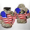 Buffalo Bulls NCAA US Flag Camo Veteran 3D Printed Hoodie/Zipper Hoodie