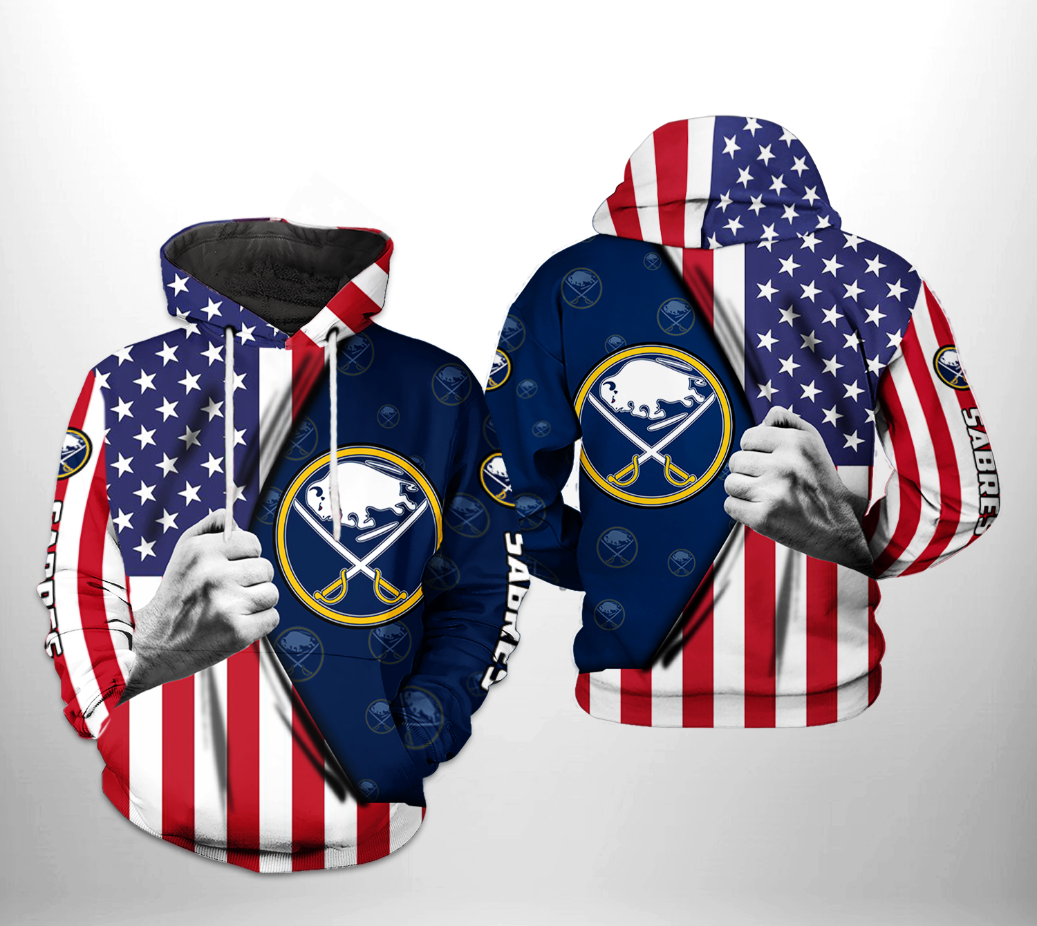 Buffalo Sabres NHL Grateful Dead 3D Printed Hoodie/Zipper Hoodie - Travels  in Translation