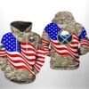 Buffalo Sabres NHL US FLag Camo Veteran 3D Printed Hoodie/Zipper Hoodie