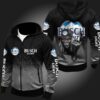 Busch Light Skull 3D Printed Hoodie/Zipper Hoodie