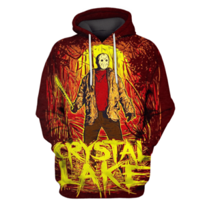 Camp Crystal Lake Friday the 13th 3D Printed Hoodie/Zipper Hoodie