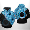 Carolina Panthers NFL Camo Team 3D Printed Hoodie/Zipper Hoodie