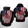 Central Michigan Chippewas NCAA US Flag 3D Printed Hoodie/Zipper Hoodie