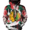 Chicago Blackhawks 3D Printed Hoodie/Zipper Hoodie