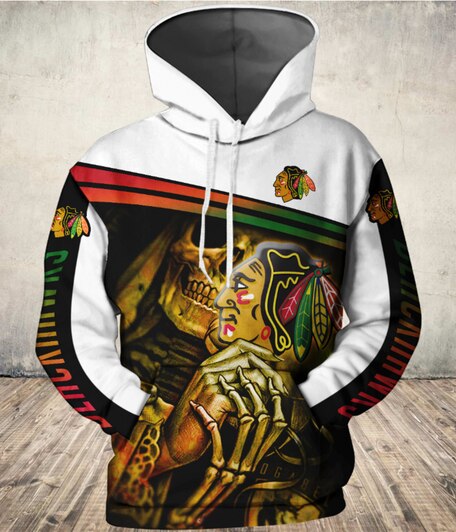 Chicago Blackhawks 3D Printed Hoodie/Zipper Hoodie
