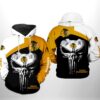 Chicago Blackhawks NHL Skull Punisher 3D Printed Hoodie/Zipper Hoodie