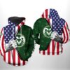 Colorado State Rams NCAA US FLag 3D Printed Hoodie/Zipper Hoodie 0