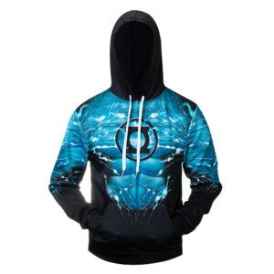 Costume Green Lantern Suit 3D Printed Hoodie/Zipper Hoodie