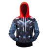 Costume Thor Armor 3D Printed Hoodie/Zipper Hoodie
