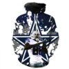 Dallas Cowboys 3D Printed Hoodie/Zipper Hoodie