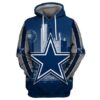 Dallas Cowboys 3D Printed Hoodie/Zipper Hoodie