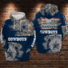 Dallas Cowboys 3D Printed Hoodie/Zipper Hoodie