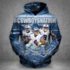 Dallas Cowboys 3D Printed Hoodie/Zipper Hoodie