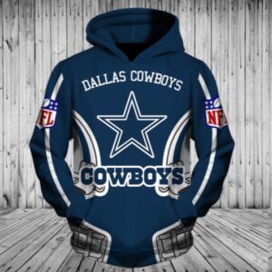 Dallas Cowboys 3D Printed Hoodie/Zipper Hoodie