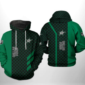 Dallas Stars NHL 3D Printed Hoodie/Zipper Hoodie