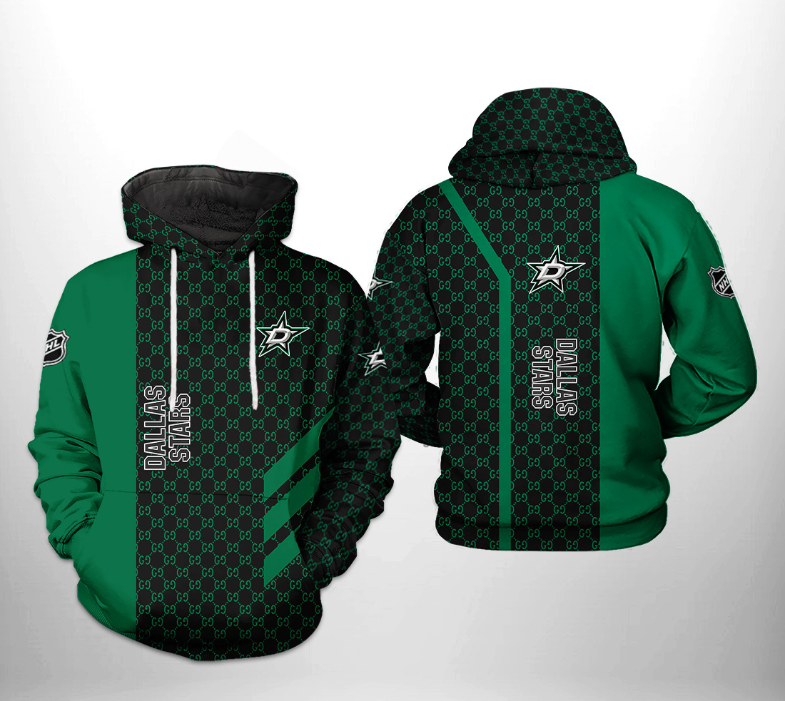 Dallas Stars NHL Camo Team 3D Printed Hoodie/Zipper Hoodie