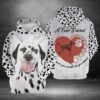 Dalmatian 3D Printed Hoodie/Zipper Hoodie