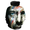 David Bowie 3D Printed Hoodie/Zipper Hoodie