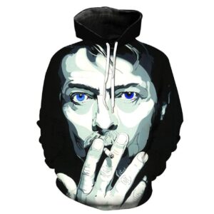 David Bowie 3D Printed Hoodie/Zipper Hoodie
