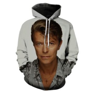 David Bowie 3D Printed Hoodie/Zipper Hoodie