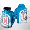 Detroit Lions NFL Team 3D Printed Hoodie/Zipper Hoodie