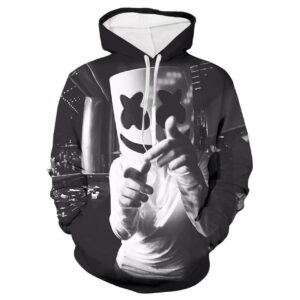 Dj Marshmello 3D Printed Hoodie/Zipper Hoodie