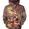 Dragon Ball 3D Printed Hoodie/Zipper Hoodie