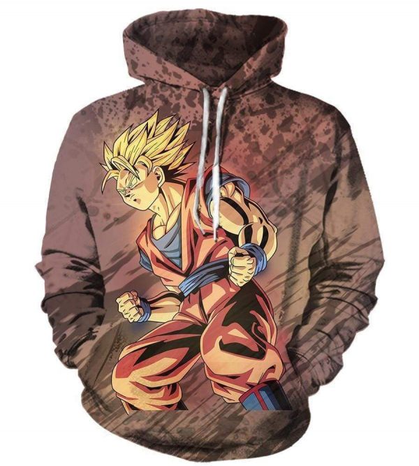 Dragon Ball 3D Printed Hoodie/Zipper Hoodie