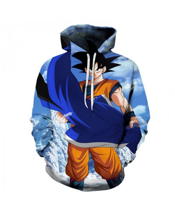 Dragon Ball Hand Cloak 3D Printed Hoodie/Zipper Hoodie