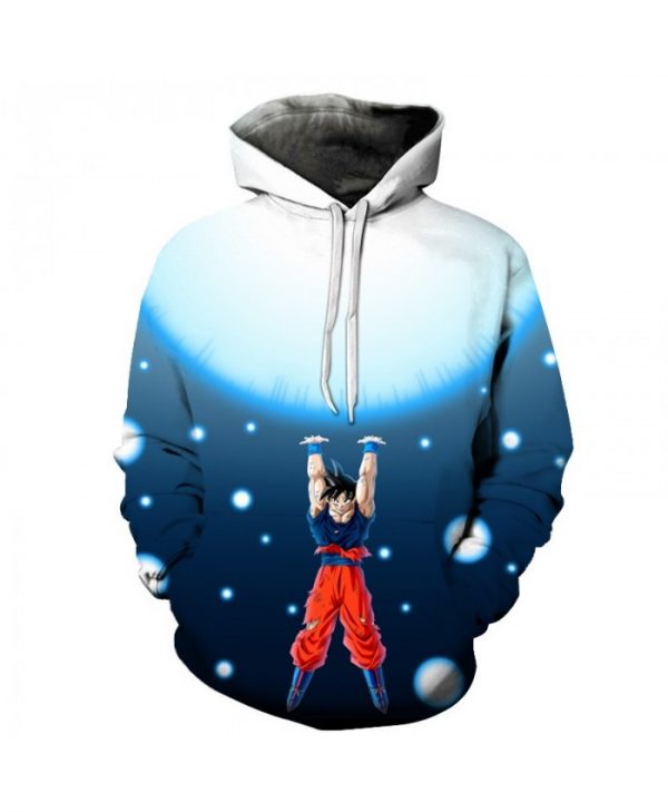 Dragon Ball Pocker Anime Harajuku 3D Printed Hoodie/Zipper Hoodie