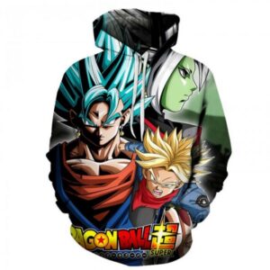 Dragon Ball Super 3D Printed Hoodie/Zipper Hoodie