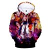 Dragon Ball Z Dragon Ball Anime Series Goku Super Saiyan 3D Printed Hoodie/Zipper Hoodie