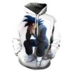 Dragon Ball Z Goku Super Saiyan Blue Awesome 3D Printed Hoodie/Zipper Hoodie
