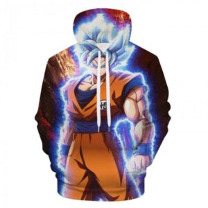 Dragon Ball Z Goku Super Saiyan Blue Awesome 3D Printed Hoodie/Zipper Hoodie