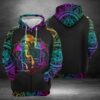 Flamingo 3D Printed Hoodie/Zipper Hoodie
