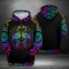 Flamingo 3D Printed Hoodie/Zipper Hoodie