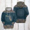 Florida Mandala 3D Printed Hoodie/Zipper Hoodie