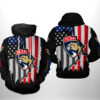 Florida Panthers NHL US FLag Team 3D Printed Hoodie/Zipper Hoodie