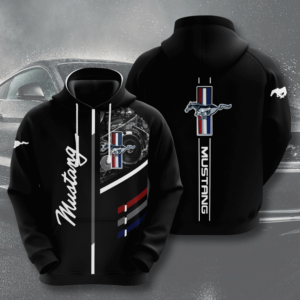 Ford Mustang American Football 3D Printed Hoodie/Zipper Hoodie
