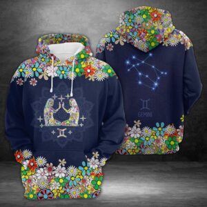 Gemini Horoscope 3D Printed Hoodie/Zipper Hoodie