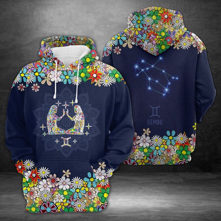 Gemini Horoscope 3D Printed Hoodie/Zipper Hoodie